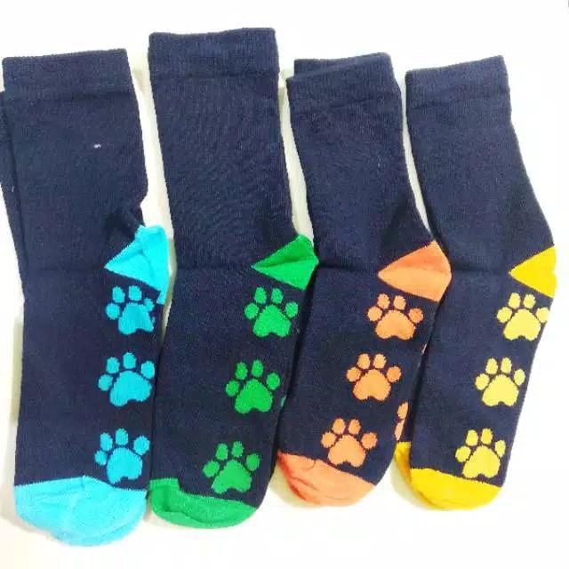 KAOS KAKI ANAK TK LAKI LAKI 1 PASANG, MOTIF KARAKTER KARTUN BAHAN KATUN HALUS