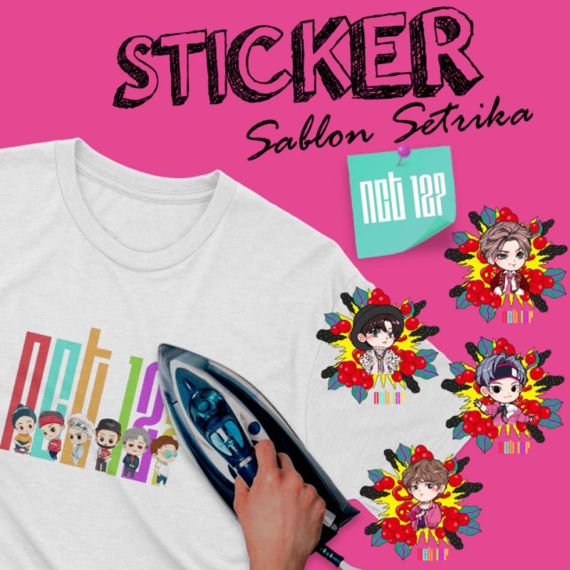 STICKER KAOS NCT LUCU MURAH STICKER NCT STIKER MURAH STIKER LUCU STICKER KPOP STIKER KAOS KPOP