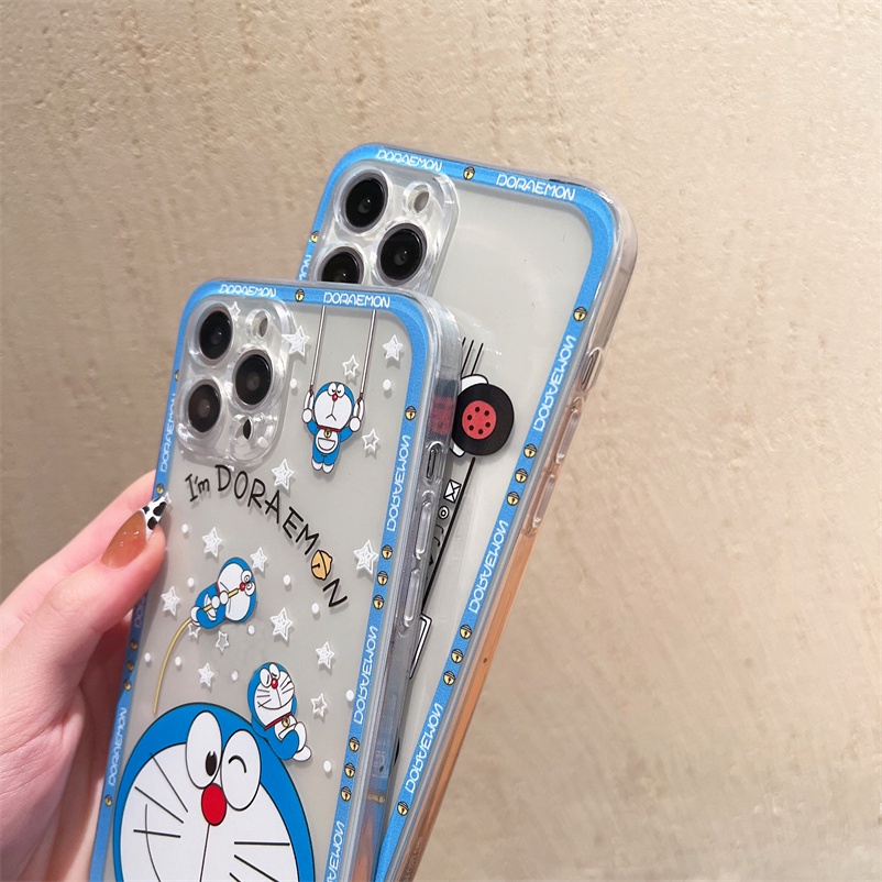 【Ready Stock】Infinix Hot 12 11 11s 10 10T 10i 10s NFC Play Infinix Note 12 G96 11s 11 Pro Hot 9 Play Infinix Smart 9 8 7 6 5 4 Pro Smart 5 2020 Zero 5G Case Anime Doraemon Lens protection Phone Case Silicone Soft Protective Cover