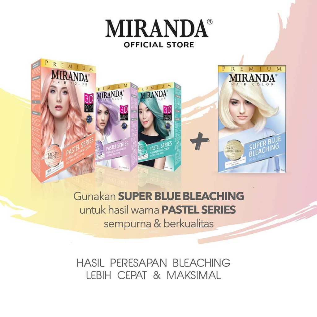 MIRANDA HAIR COLOR PASTEL SERIES