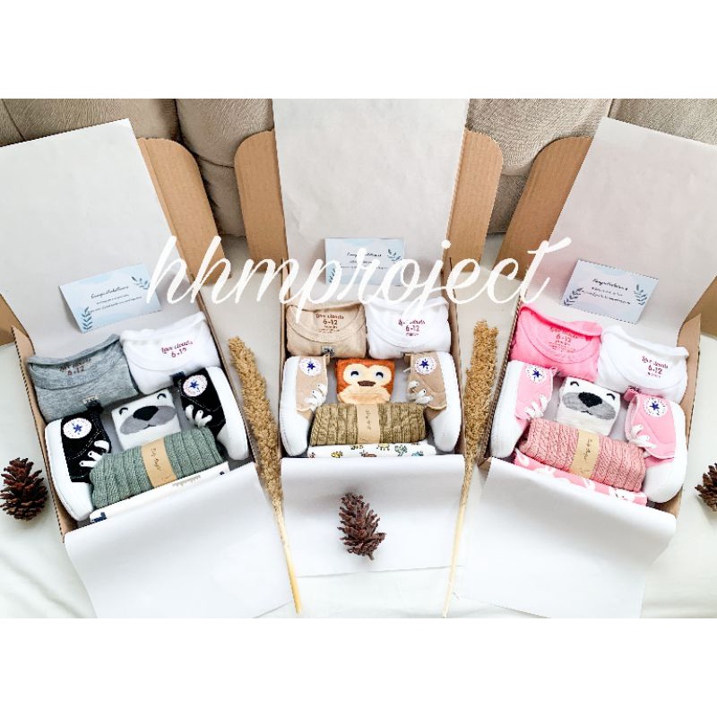 Hampers New Born Baby Kado Lahiran Kado Bayi Baju Bayi Sepatu Bayi