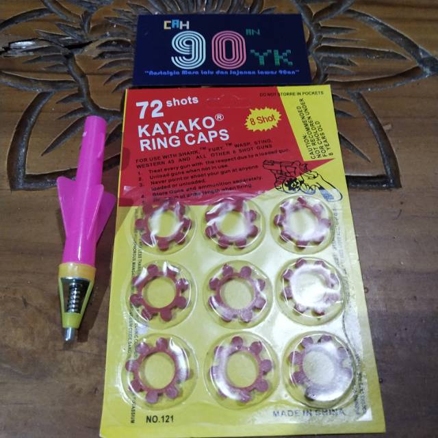 DOBLIS Busi ROKET Set PELURU. Mainan Dompis Rocket Anak 90an. MURAH