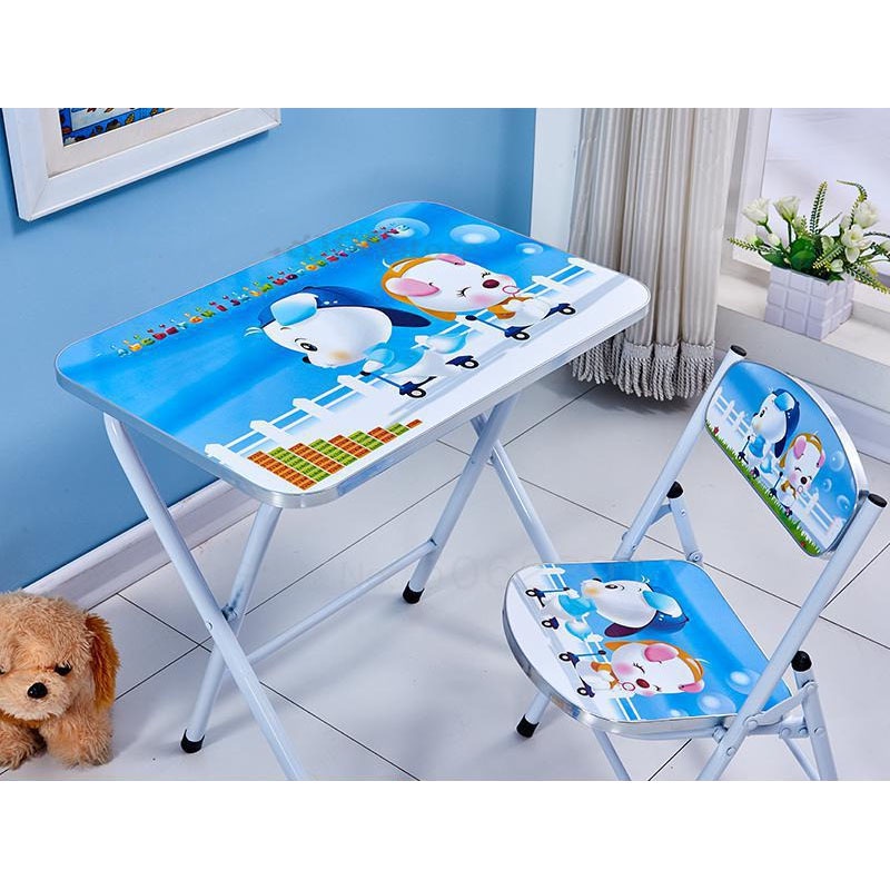 

Meja Kursi Belajar Anak Motif Kartun Lucu 60 x 40 CM - WXD40