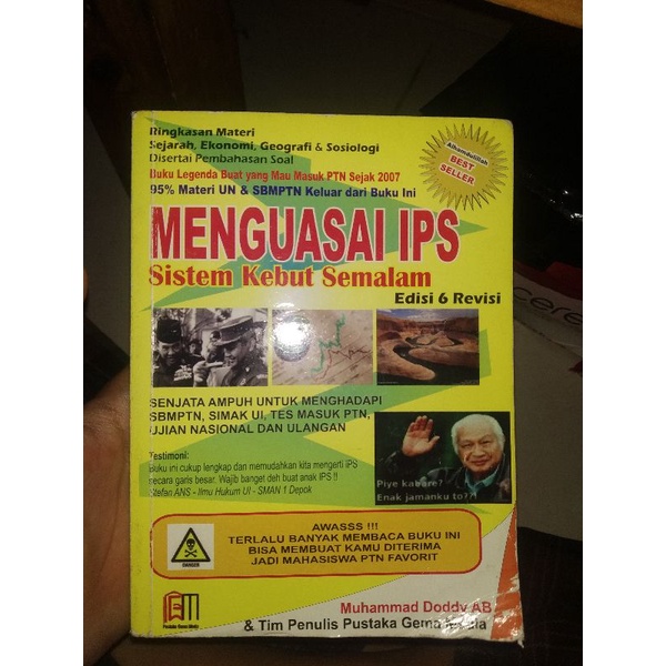 Preloved Buku SKS Kuning Soshum