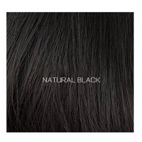 Wig Rambut Palsu Wanita Warna Coklat Gelap ef - Hitam