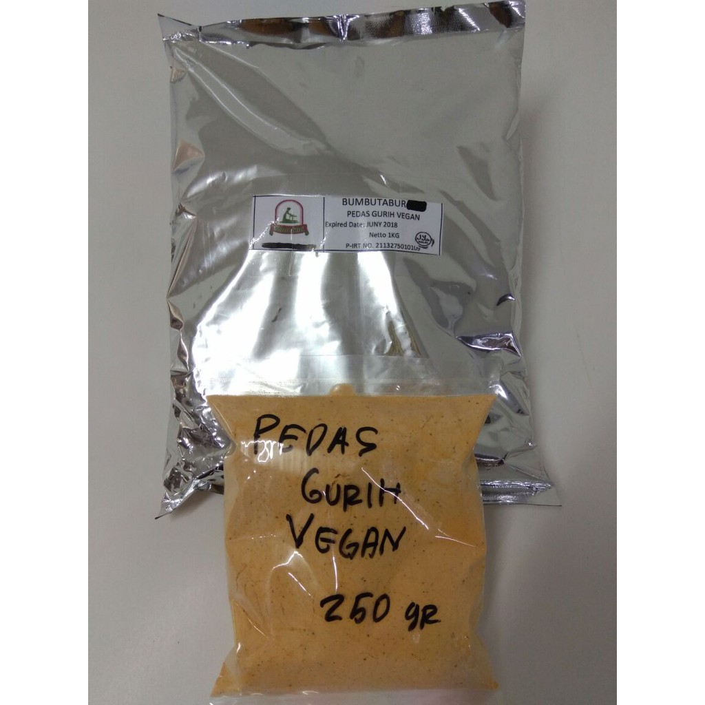 

Bumbu Tabur Pedas Gurih Vegan 200 Gram