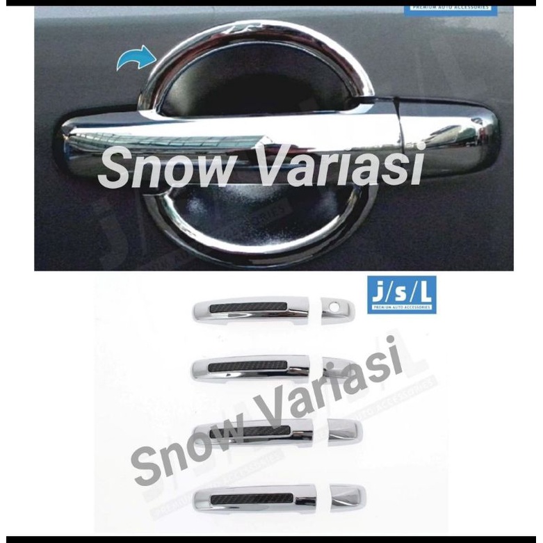 Paket outer handle cover suzuki SX4 elegant chrome jsl