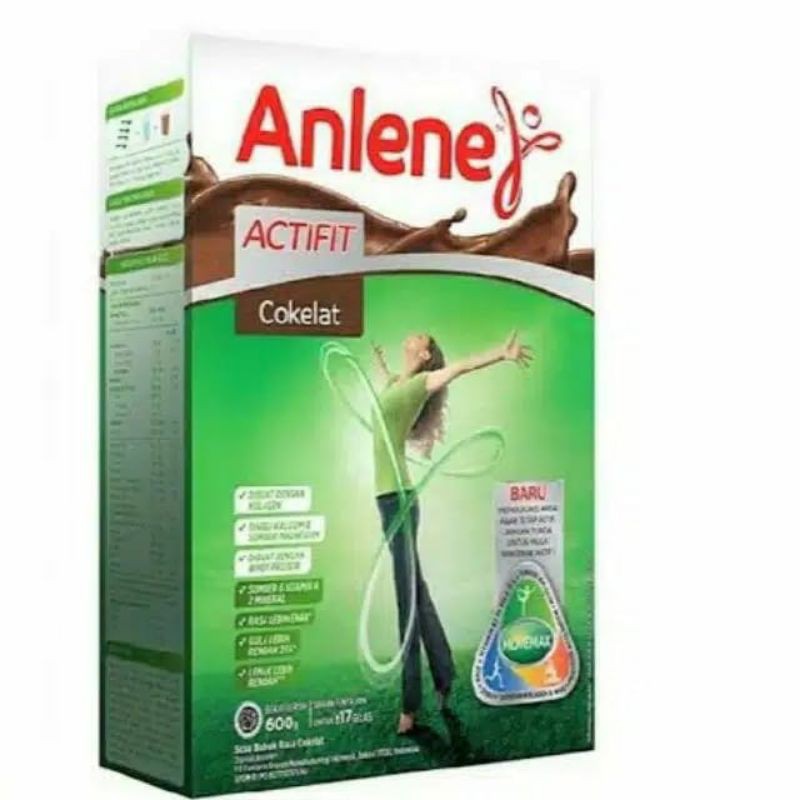 Anlene Actifit Cokelat/Vanila/Original 600Gr | D'Lubna Baby