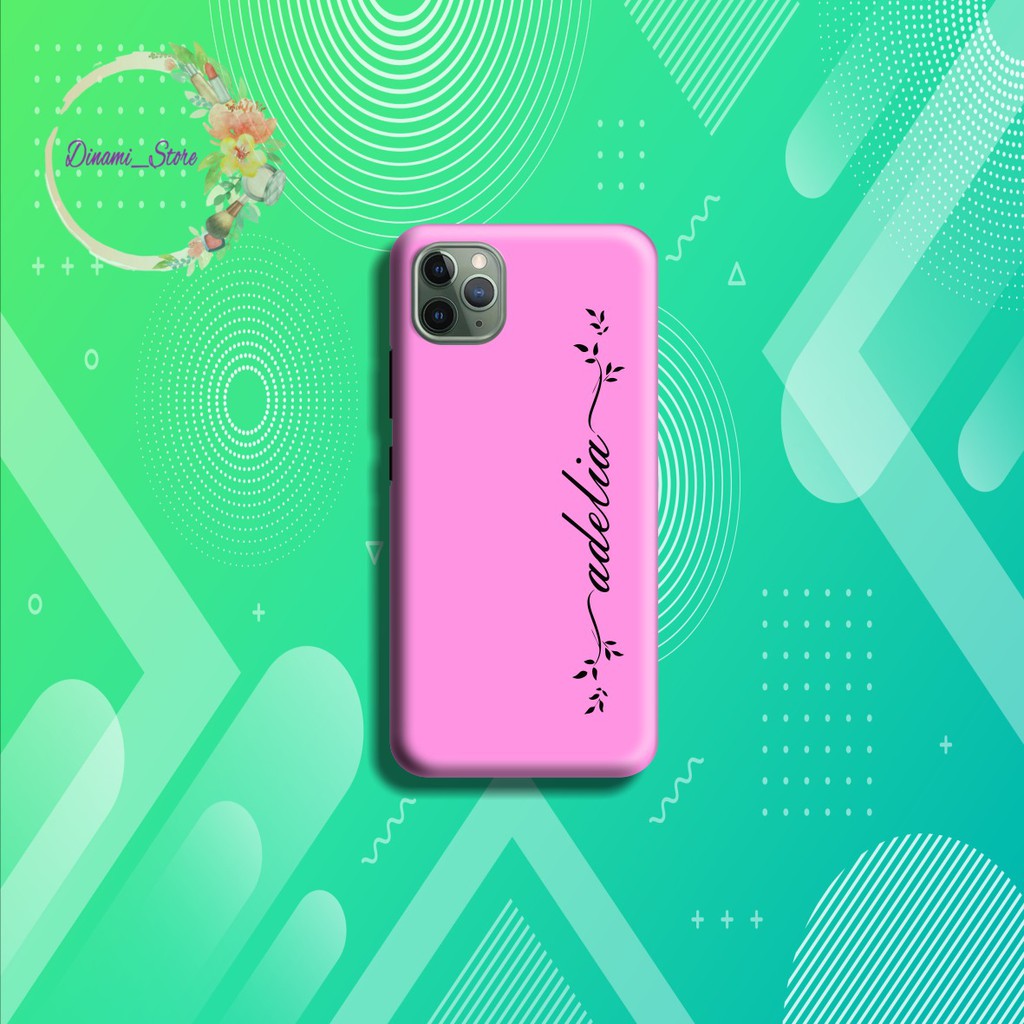 Softcase Custom name Vivo Y91 Y17 Y12 Y15 Y93 Y95 Y81 Y83 Y71 Y53 V5 V7 Y30 Y50 V17 Y11 S1 DST1468