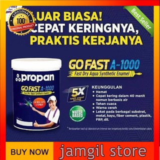  CAT  BESI KAYU  TEMBOK GO FAST A1000 PROPAN  SUPER WHITE 9102 