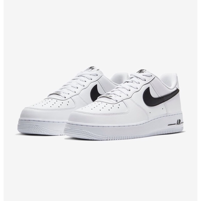 nike air force one white black original