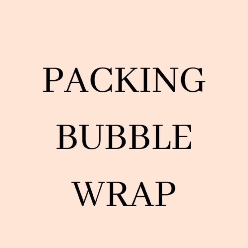 

PACKING BUBBLE WRAP