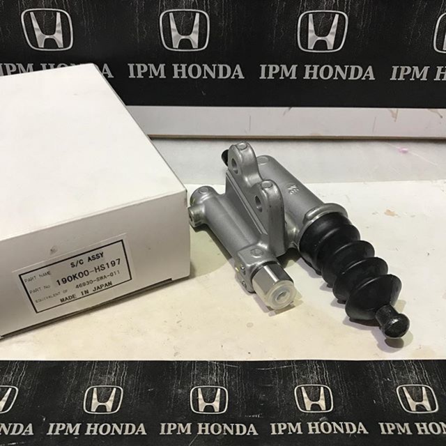 46930 SWA Nissin Japan / Sanyco Taiwan CO assy Clutch Slave Cylinder Master Kopling Bawah Honda Accord CP2 2008-2012 CRV GEN 3 RE RE1 RE3 2007 2008 2009 2010 2011 2012 CRV GEN 4 RM RM1 RM3 2013 2014 2015 2016 2017