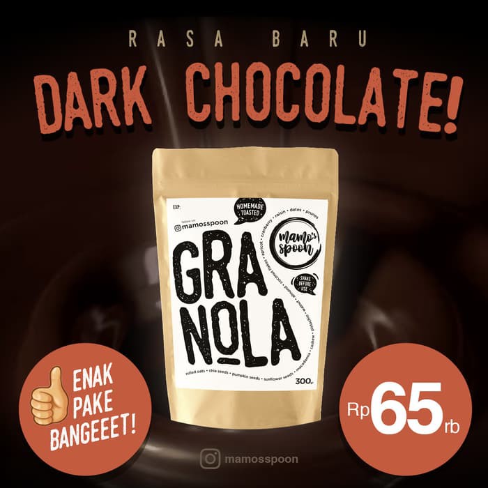 

Granola Dark Chocolate PROMO