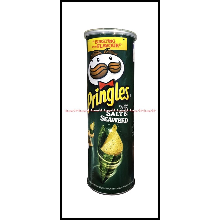 

Pringles Salt Seaweed 107Gr Kaleng Cemilan Snack Kentang Asin Keripik