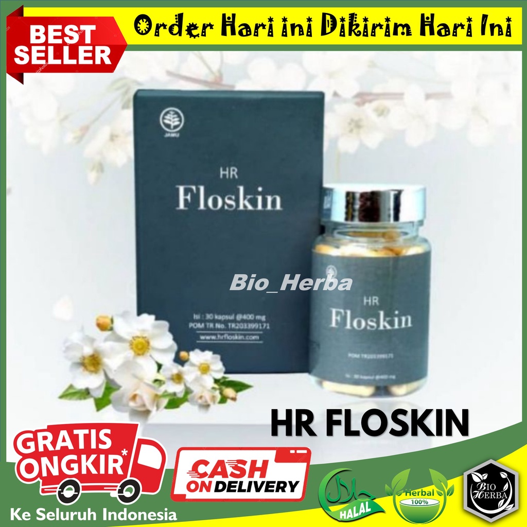 Penghilang Flek Hitam Suplemen Collagen Pemutih Badan Floskin Original Pemutih Tubuh Badan dan wajah