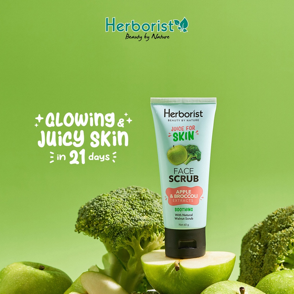 Herborist Juice For Skin Face Scrub - 60gr