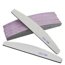 Kikir Kuku Nail File 100/180 Nail File Amplas Kuku dua sisi pengkilat kuku penghalus kuku nail buffer nail art