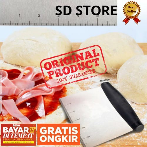 

Ruler Dough Cutter Knife Pemotong Adonan Kue Penggaris Grosir Murah