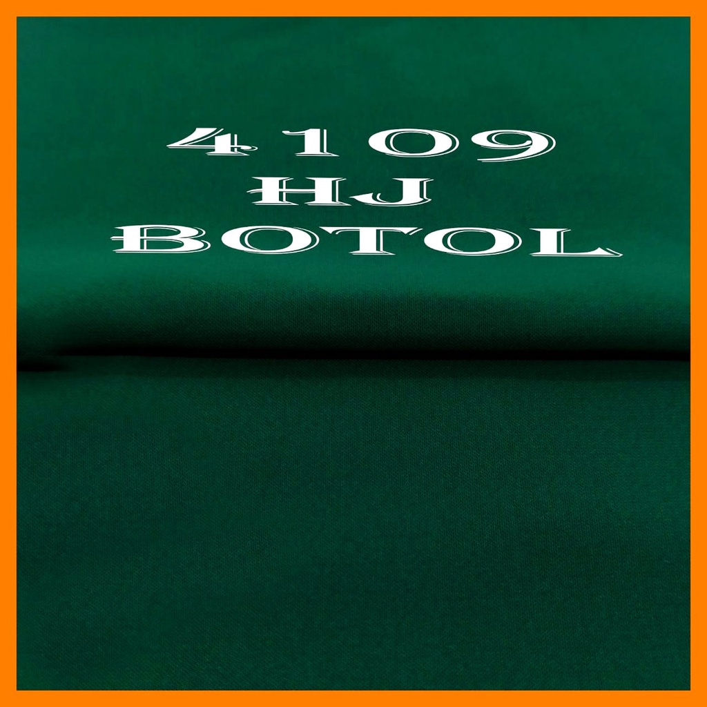 bahan multi kain wolfis wolpis woolpis woolpeach wolvis monalisa premium gamis tunik fashion-4109 hijau botol