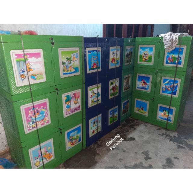 Lemari plastik 3 tingkat BESTAR