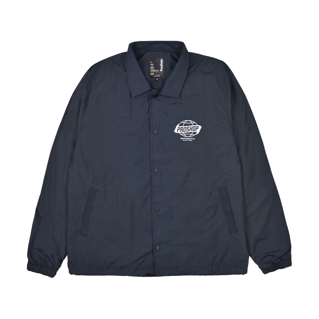 Proshop | Jacket Ps Globe Coach Black | Jacket Pria Jaket Distro | Hitam