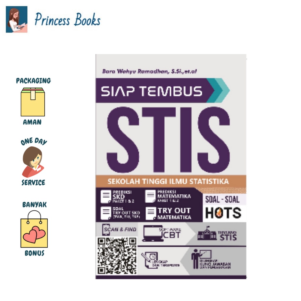 BUKU SIAP TEMBUS TES STIS 2022 | CHARISSA PUBLISHER