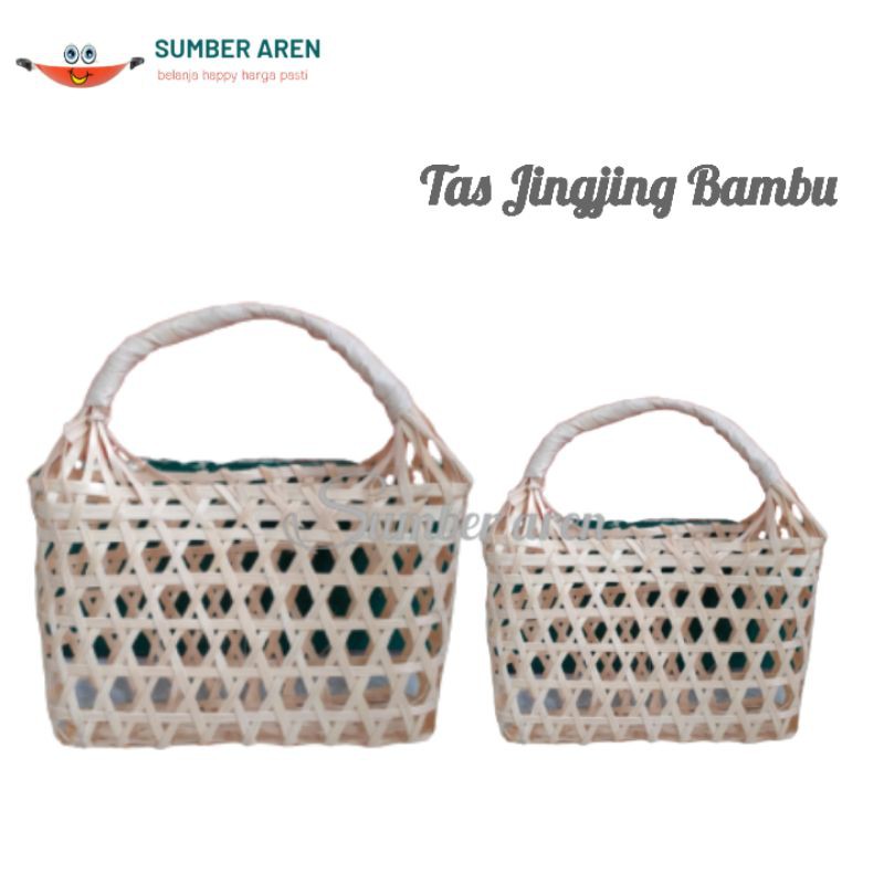 Tas Jingjing Bambu Tas Anyaman Bambu Tas Oleh Oleh Tas Bambu