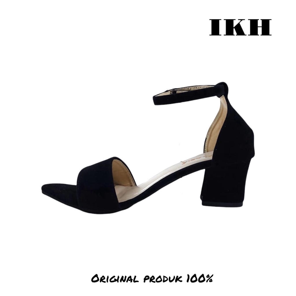 Ikhlasia Sandal Wanita High Heel Hak Tahu HT57 Basic Heels