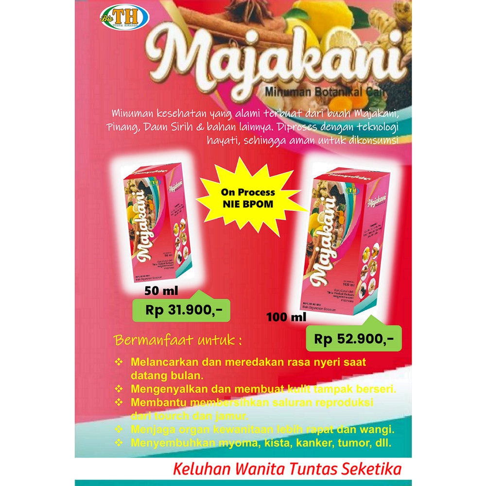 Bioth - Majakani 125 Ml Bpom/ Majakani 250 Ml/Majakani 330 Ml NEW KEMASAN