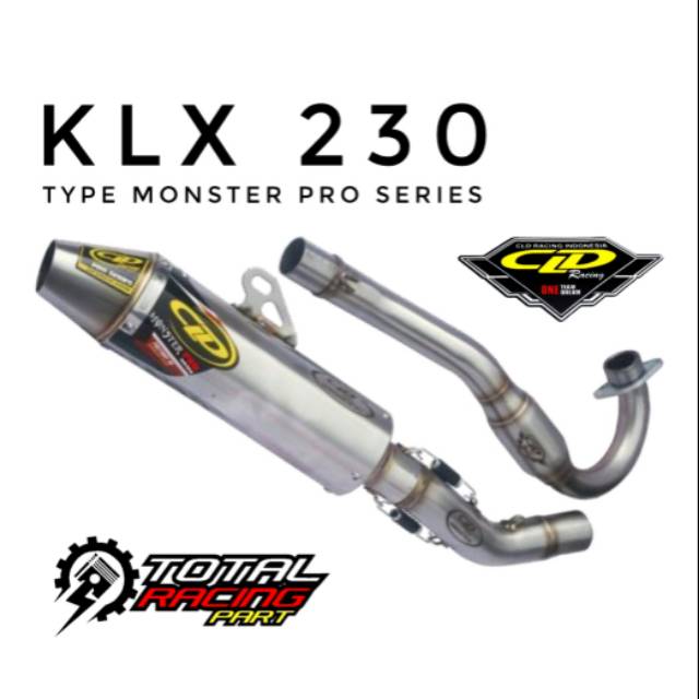 KNALPOT KLX 230 CLD MONSTER PRO