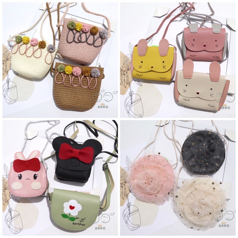 TAS SELEMPANG ANAK cantik lucu anak perempuan tas selempang anak cewek tas cantik anak