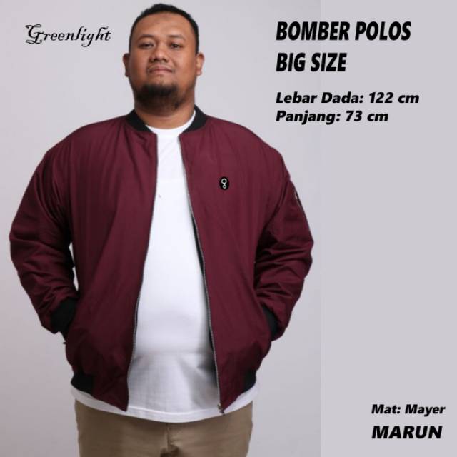 JAKET JUMBO BOMBER - JAKET BOMBER JUMBO - JAKET XXL - JAKET XXXL - JAKET BESAR - JAKET PARASIT JUMBO