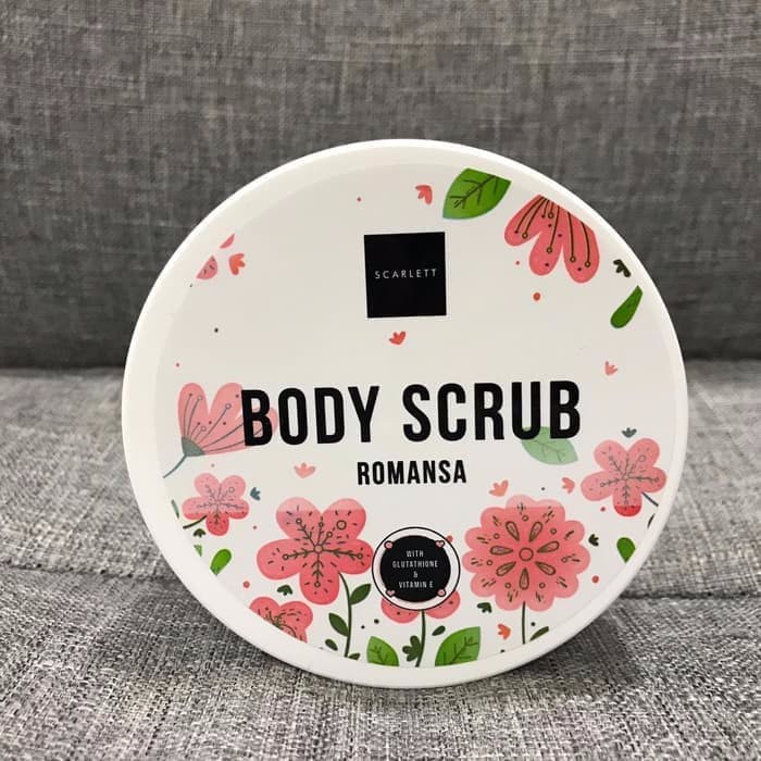 [ 1Kg = 6Pcs ] LULUR BULAT SCARLETT / BDOY SCRUB BULAT SCARLET (BPOM)