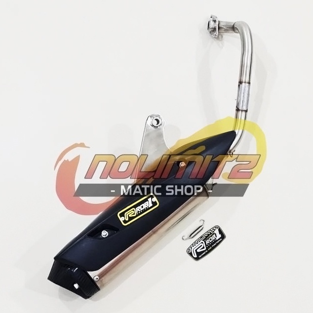 Knalpot Standar Racing ROB1 Cup V Honda Beat FI Scoopy FI Vario FI OLD
