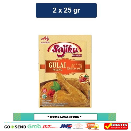 

Sajiku Bumbu Gulai Padang 2 x 25 gr