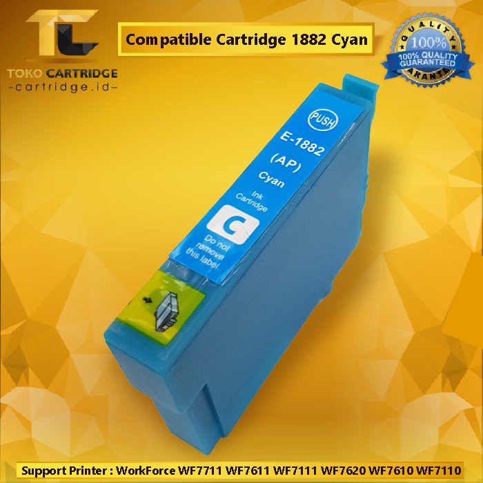 Cartridge Tinta Compatible Epson 188 T188. Tinta Printer Epson WF7711 WF7611 WF7211 WF7111 WF7620 WF7610 WF7110 WF3640 WF3620 With Chip