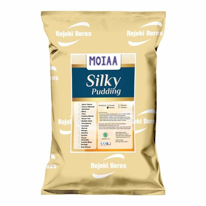 

MOIAA silky puding/ bubuk puding 200 gram/reseller ---NEW---
