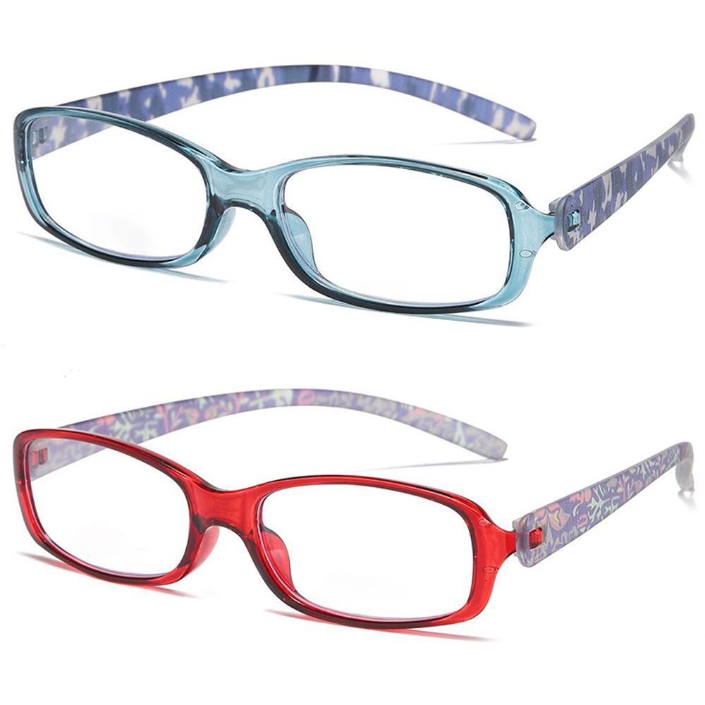 Mxbeauty Presbyopia Kacamata Wanita Vision Care Mengemudi Bingkai Persegi Hyperopia Eyewear