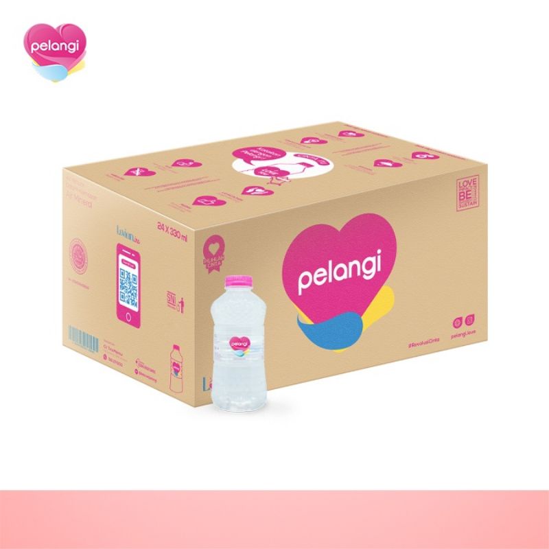 

PELANGI - Air Minum Kemasan 330ml (24 botol)