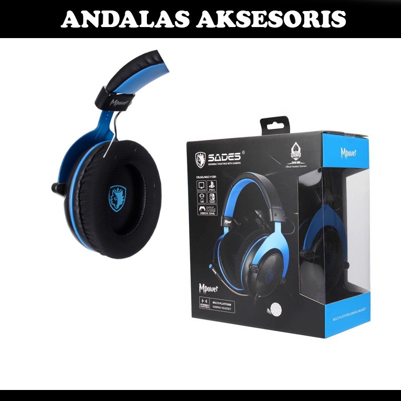 headset gaming sades M-POWER multiplatform SA-237