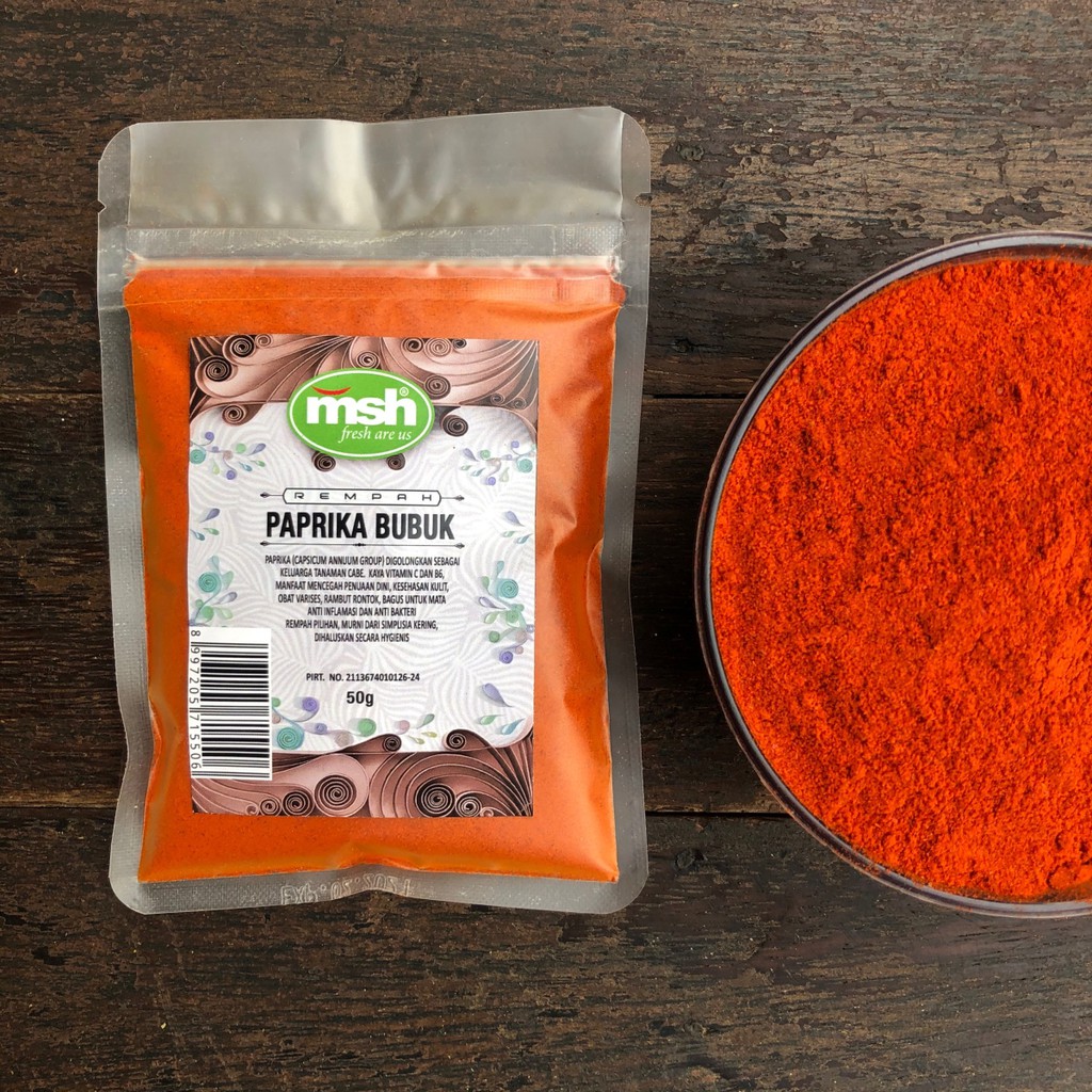 

MSH Paprika Bubuk 50 g