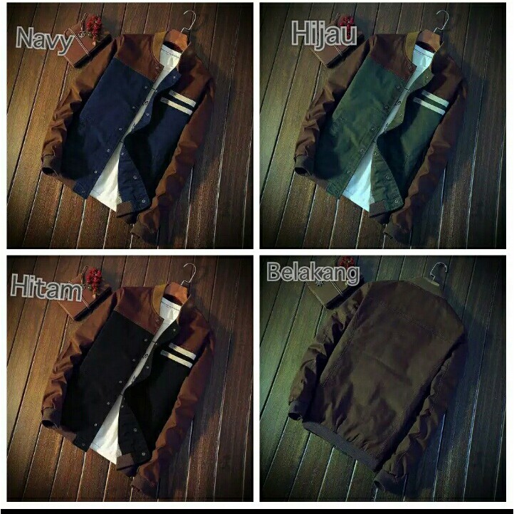 Jaket Bomber Baseball Pria / Baseball pria / jaket bomber Baseball
