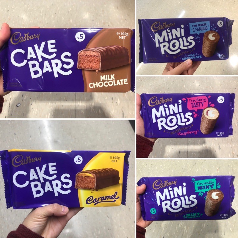 

Cadbury Cake Bars & Mini Rolls (AUSTRALIA)