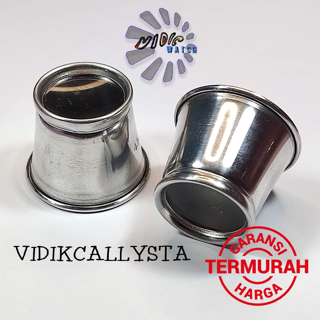 LENSA PEMBESAR JAM / Eye loop kaca lensa pembesar alat servis jam tangan Stainless