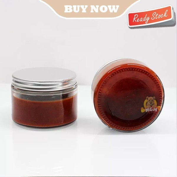 RETTO Honey JAR Toples Lurus bulat Kaca 500ml selai pasta serbaguna