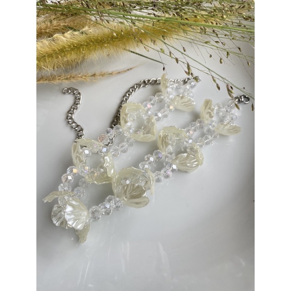 Shell Choker kalung hijab friendly