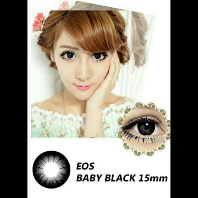Softlens eos baby black