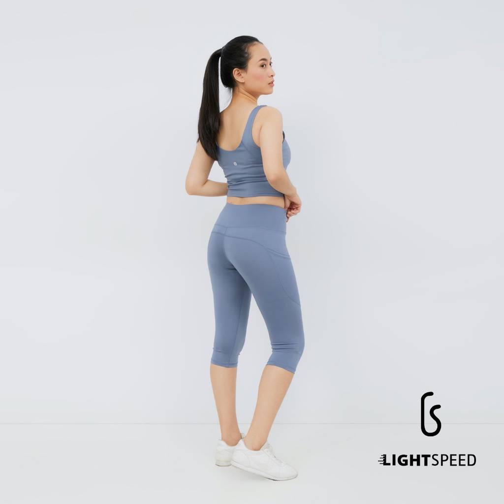 LIGHTSPEED Celana Legging Wanita 7/8 / Celana Olahraga / Celana Yoga / Celana Gym / Celana Fitness