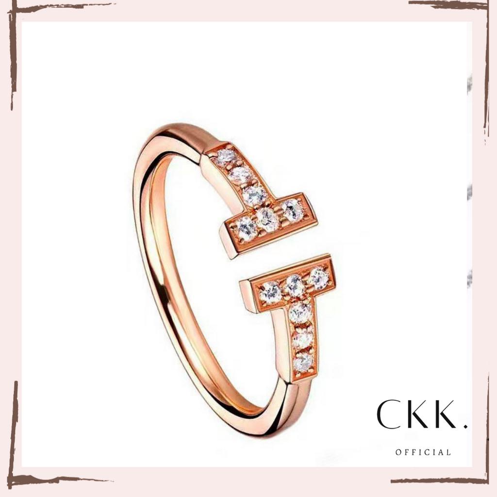 ➰CKK➰ K53 Cincin Pertama Wanita Fashion Vintage Bentuk Bulat Aksen